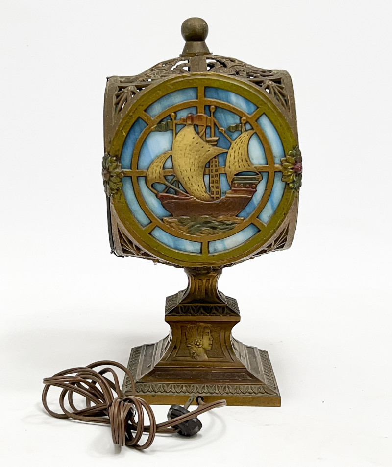 Arts And Crafts Maritime Table Lamp