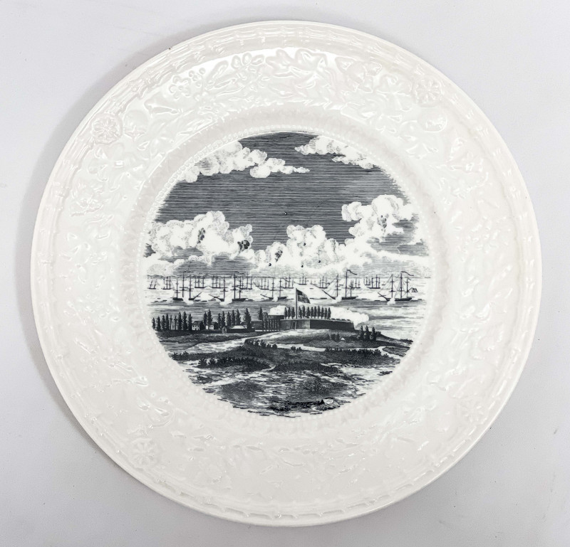 Shenango Pottery Company - American Legion Auxiliary Naval Print Plates