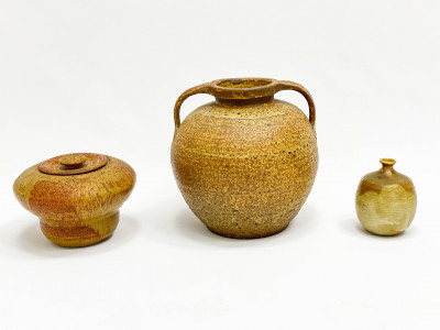 Studio Pottery, 3 Pieces