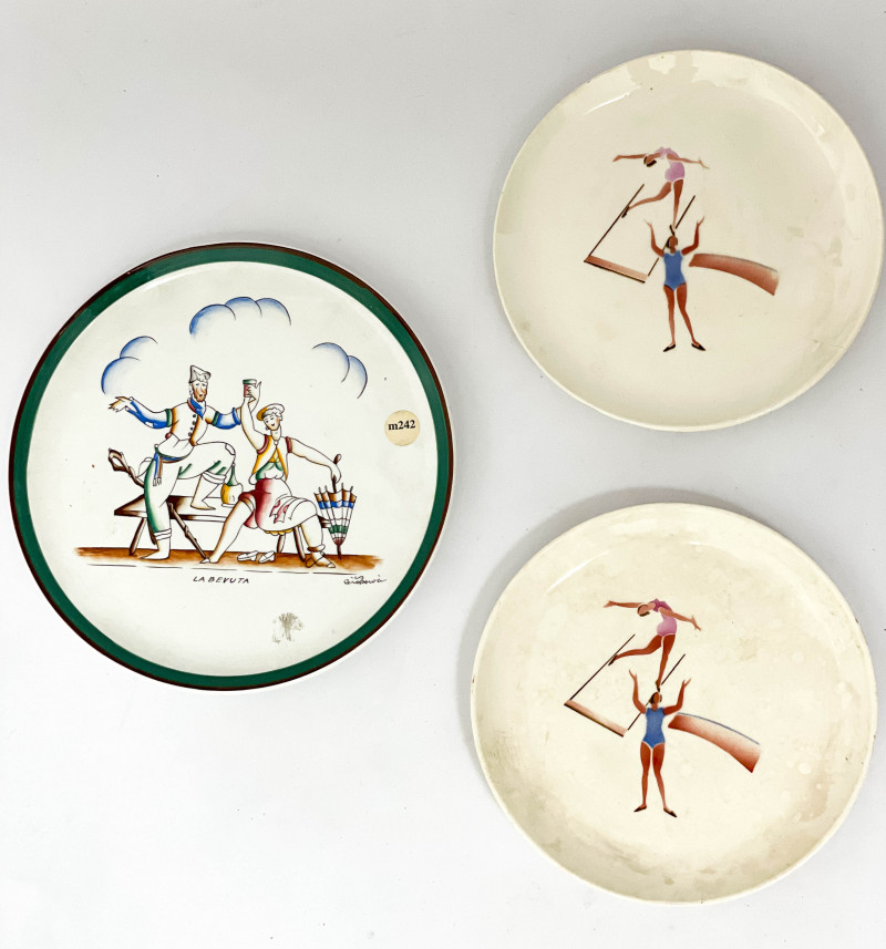 Group of Italian Ceramic Plates