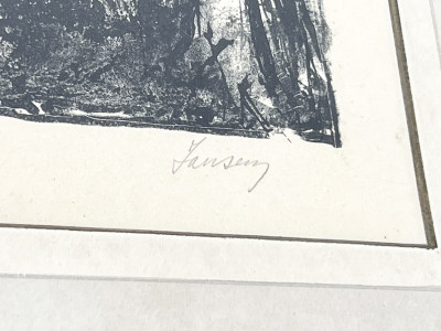 Jean Jansem - 2 Works on Paper