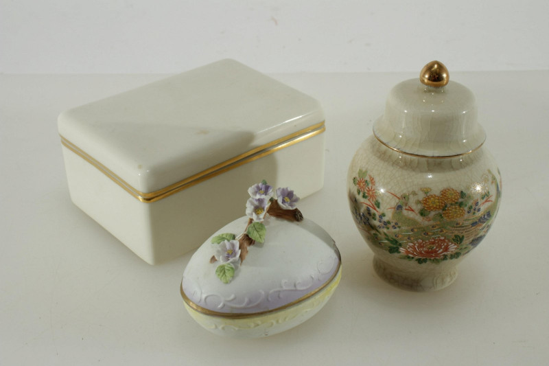 20 Various Porcelain Trinket Boxes