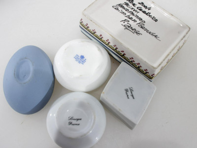 14 English & Continental Porcelain Trinket Boxes