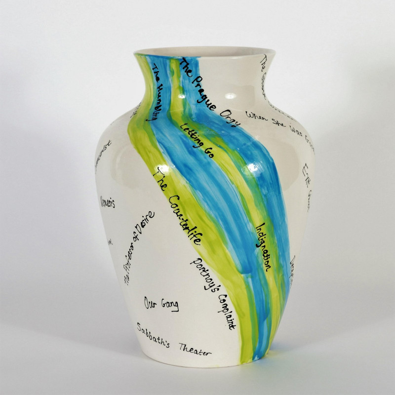 Ceramic Vase, Philip B. Roth, 80th Birthday