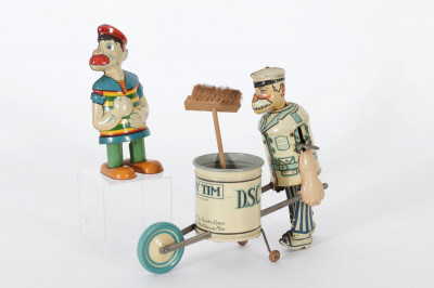 Image for Lot Vintage Marx Tin Litho Wind-Up Toys