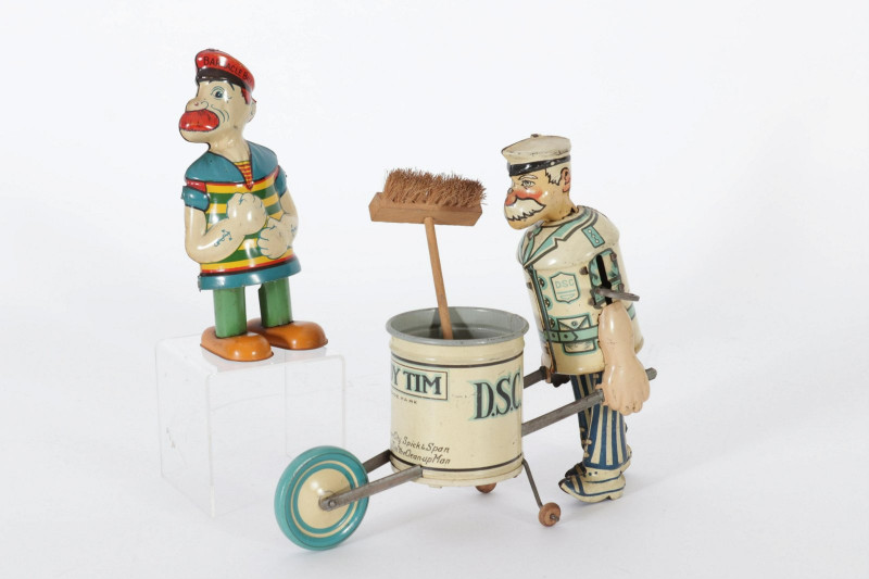 Vintage Marx Tin Litho Wind-Up Toys