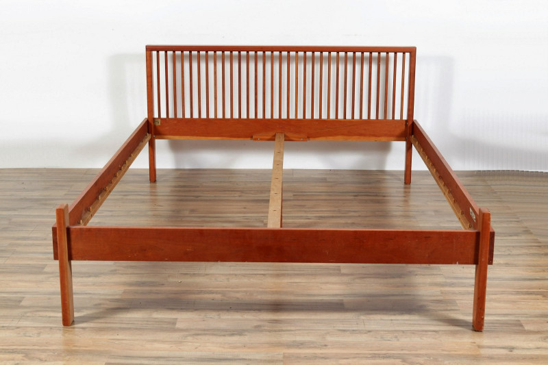 Charles Webb Cherry Queen Size Bed