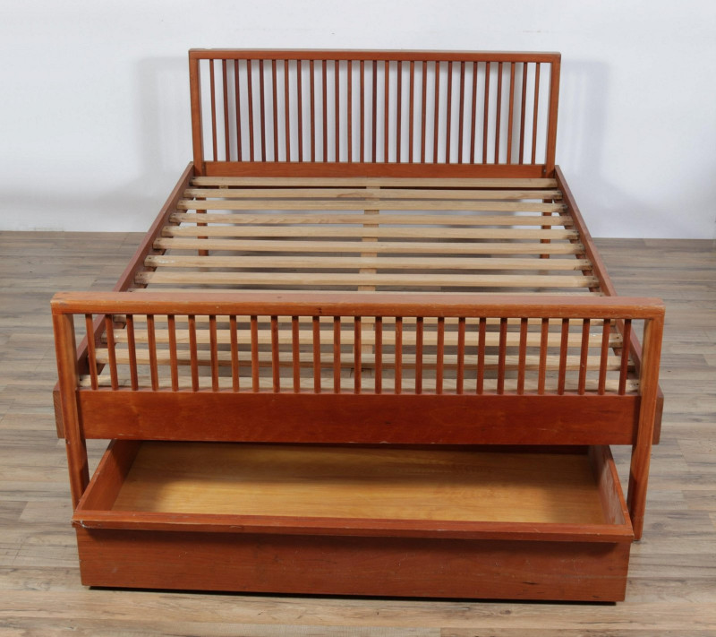 Charles Webb Cherry Double Size Bed