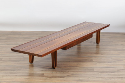 Image for Lot Edward Wormley, Long John coffee table, model 4699