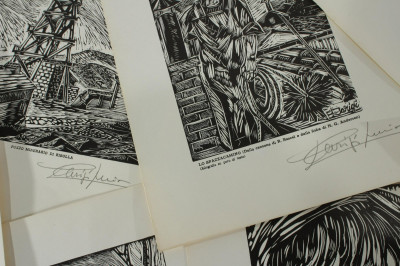 Autographed Copy Lucio Parigi Catalog & Prints