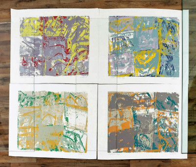 Image for Lot Walter Darby Bannard, Color Silkscreens c 1980s
