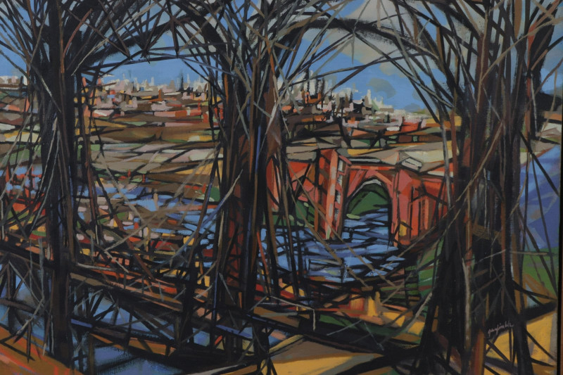 Joseph Garfinkel (1915-2004) View To A City O/C