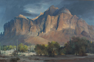 Image for Lot Ralph Love - Arizona Superstition Mtn. - O/C