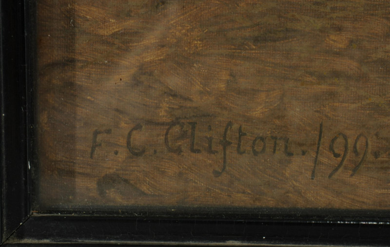 F.C. Clifton - Horse in Stall -O/C