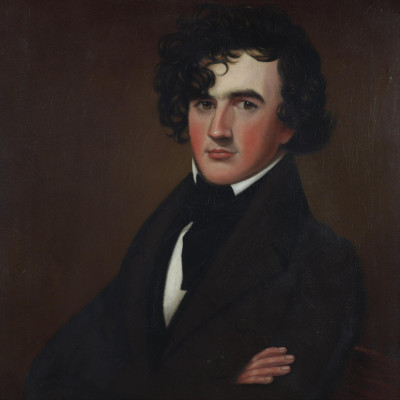 Image for Lot 19th C. Portrait of Philip Longford