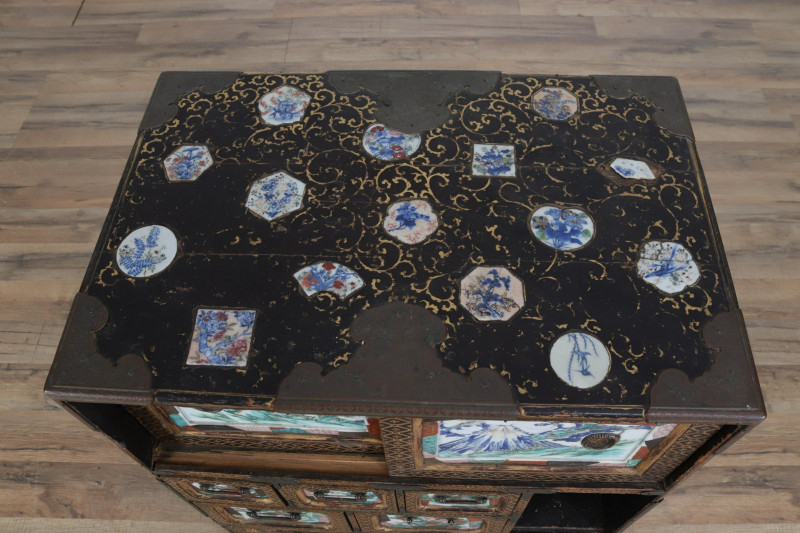 19th C. Japanese Meiji Period Chest of Drawers