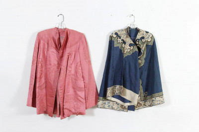Image for Lot 2 Vintage Chinese Silk Robes