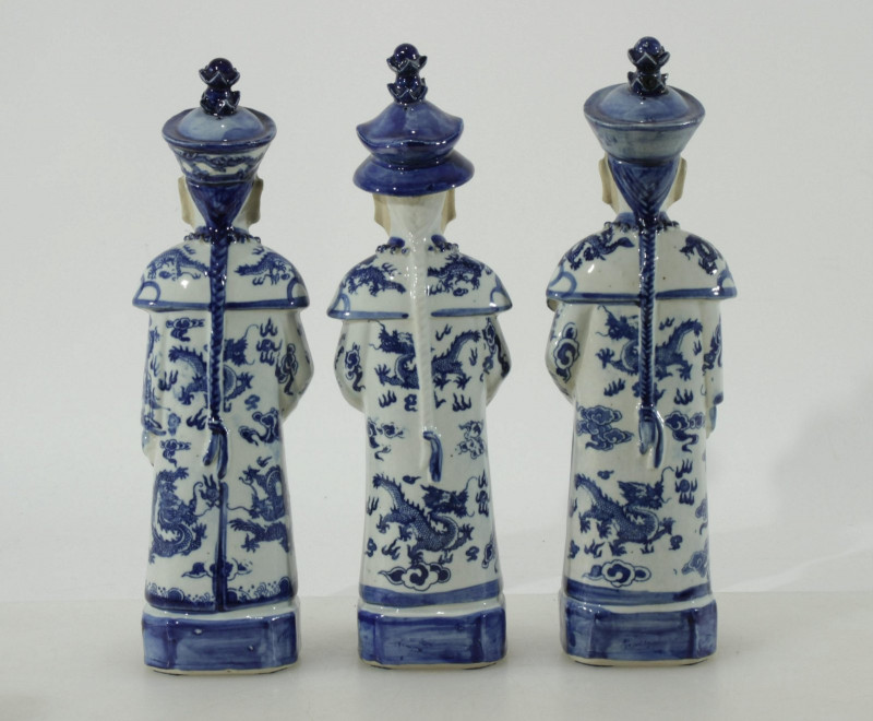 4 Chinese Porcelain Figures of Deities