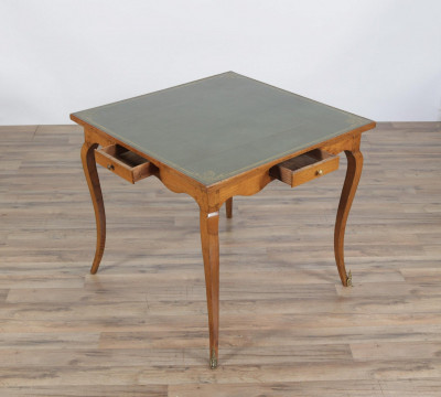 French Provincial Oak Games Table