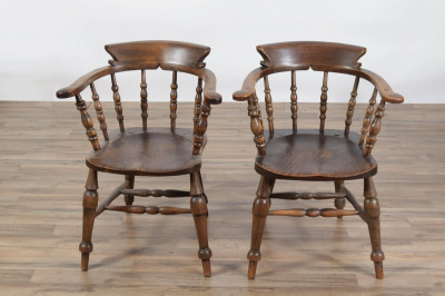 7 English Windsor Chairs-High Wycombe- marked
