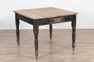 Image for Lot Antique Pine Table