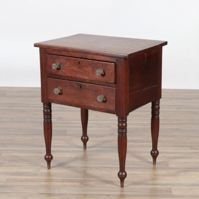 American Classical Mahogany Side Table