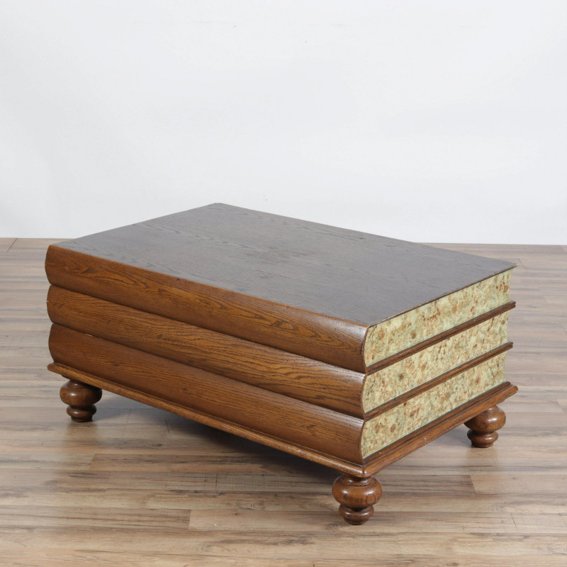 Victorian Style Book-form Coffee Table