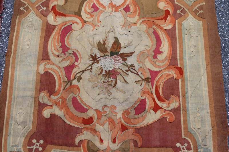 Near Pair of 19th C. French Tapestry Portieres
