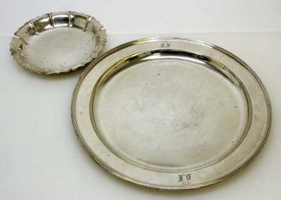 Image for Lot American and Russian Sterling Silver Bowl-Tray