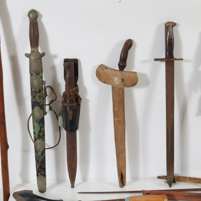 Hunting Theme Objects, Knives,Swords