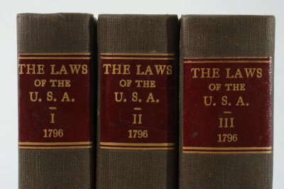 THE LAWS OF THE UNITED STATES OF AMERICA 3 VOL.