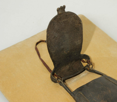 African Bronze Hanging Bag, possibly Benin