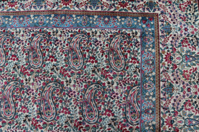 Persian Kerman Wool Rug 9-11 x 13-11