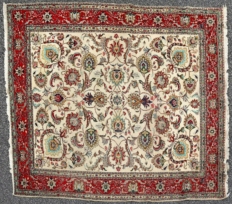 Vintage Persian Wool Rug 9-7 x 12-6