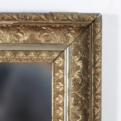 Classical Gilt Gesso Wood Frame Mirror