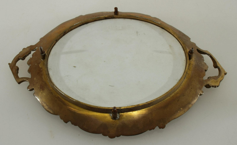 Sevres Porcelain and Cloisonne Bronze Tray