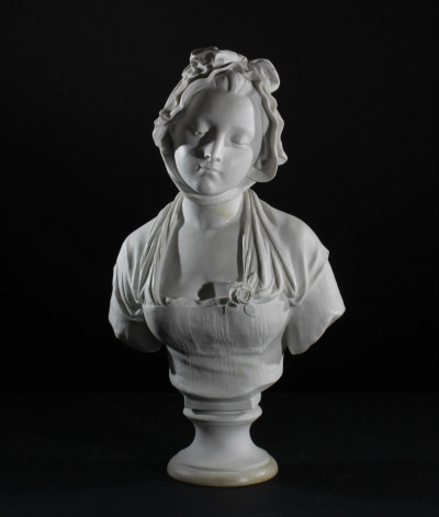 4 Continental Porcelain Female Busts