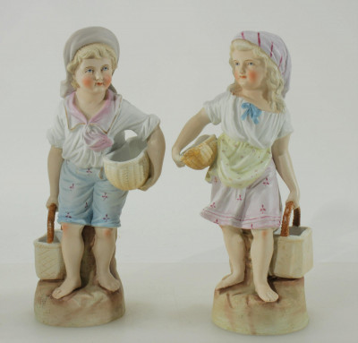 12 Continental Porcelain Figurines