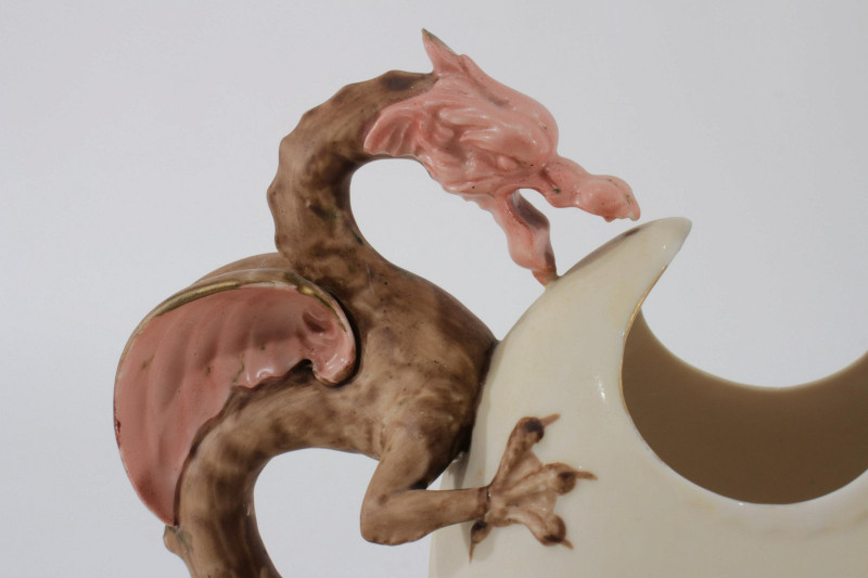 Robert Hanke Austria Porcelain Dragon Ewer