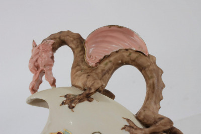 Robert Hanke Austria Porcelain Dragon Ewer