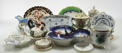 Image for Lot 16 English & Continental Porcelain Plates & Object