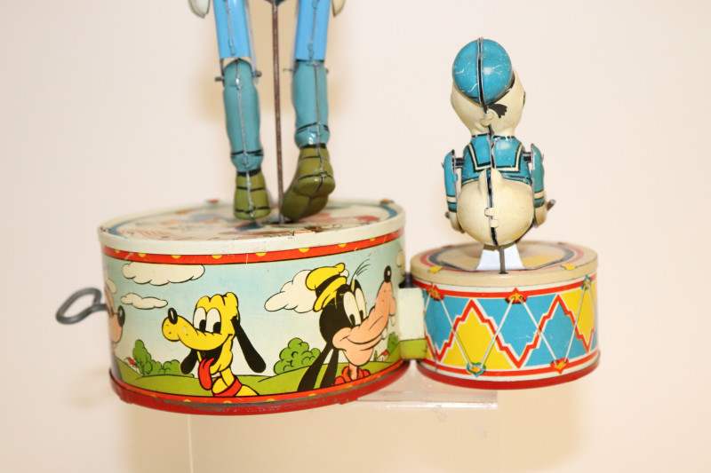 Vintage C1930s/40s Marx Disney Win-Up Litho Toys