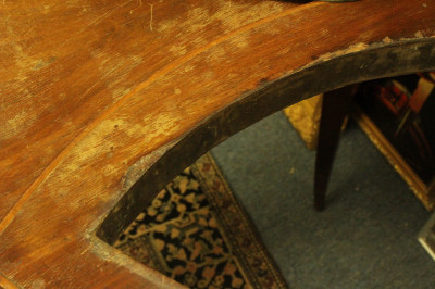 Edwardian Mahogany Side Table with Jardiniere