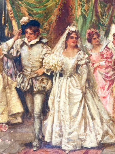 Edward Percy Moran - The Wedding