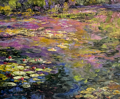 Image for Lot Thomas A. DeDecker - Pond Flowers