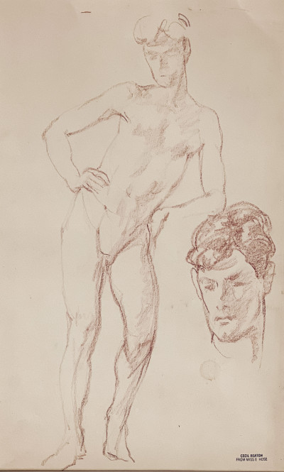Image for Lot Cecil Beaton - Male Nude Study