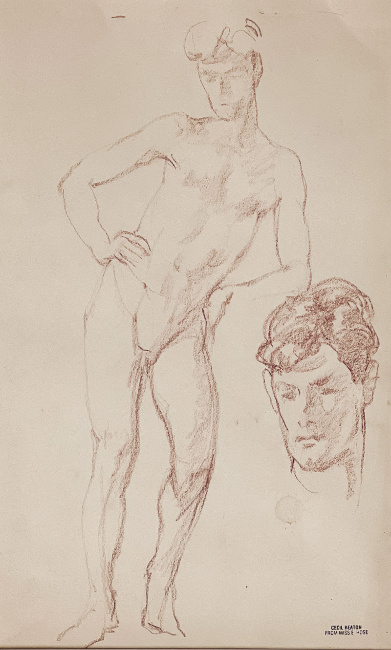 Cecil Beaton - Male Nude Study