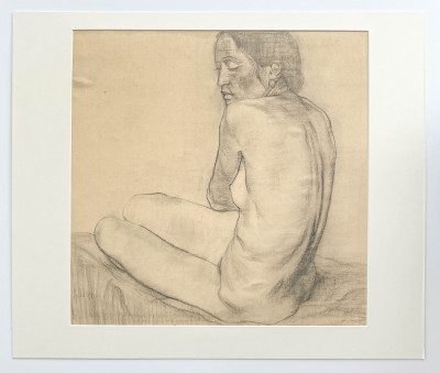 Austin Osman Spare - Seated Nude