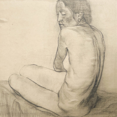 Image for Lot Austin Osman Spare - Seated Nude