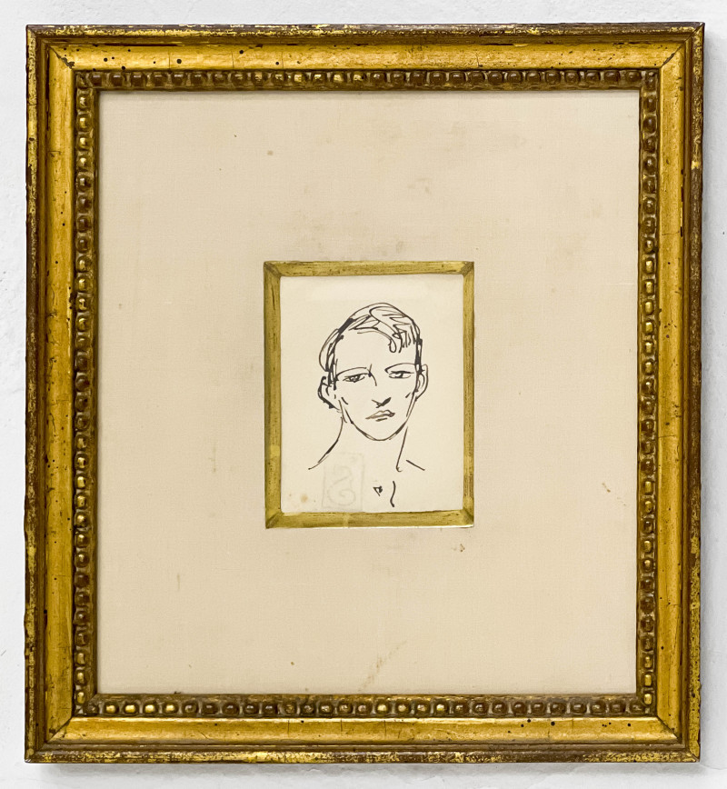 Théophile Alexandre Steinlen - Untitled (Portrait of Young Man)